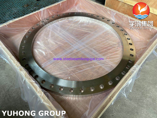 ASTM A240 TP904L (1.4539) AWWA C207 Steel Flange SOFF For Waterworks