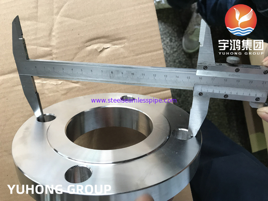 ASME A182 F304/f304L/F316 / F316L Brida de Acero Inoxidable Slip On Flange Welding Neck Flange RF FF