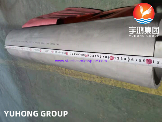 ASTM A790 UNS S32750 Super Duplex 304 316 Stainless Steel Seamless Pipes For Waste Water Treatment