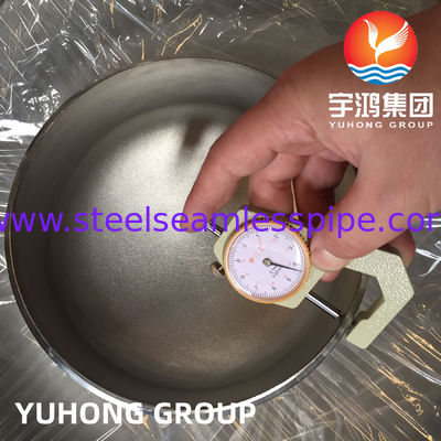 A403 WP316L-S SS Cap, ASME B16.9 Butt Weld Fittings, For Industrial Pressure Piping Systems