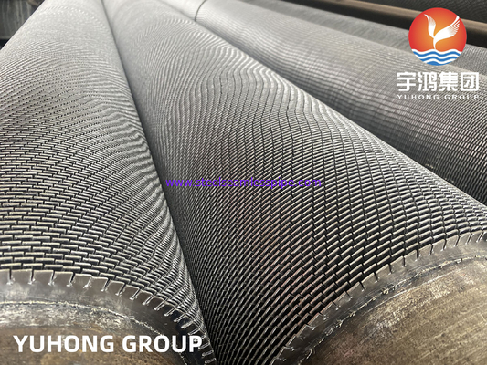 ASTM A335 P9 Alloy Steel Seamless Tube with 11 Cr  Serrated Fin TubeF For Heat Exchanger Boiler Air Cooler