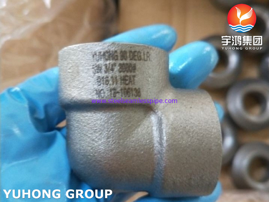 Buttweld Forged Fitting B16.11 ASTM A105 Carbon Steel Oil Gas Chemical