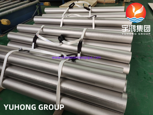 Nickel Alloy Seamless PipeB163 UNS N08825 25.4MM*2.11MM*5555MM HEAT NO.175-122