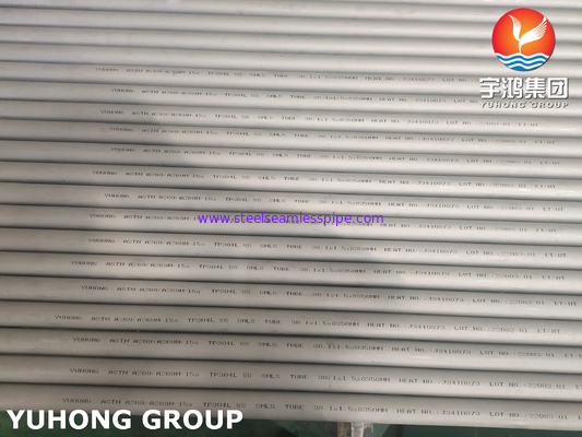 Stainless Steel Seamless Tube ASTM A269 / A269M-15A TP304 Steel Boiler Tube