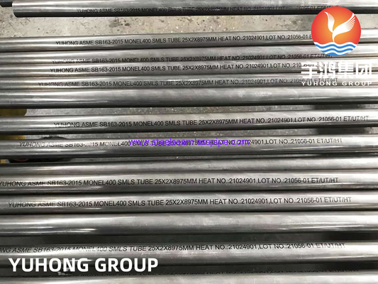 Nickel Alloy Seamless Tube , ASTM B163 MONEL 400 (UNS N04400) For High-precision Application