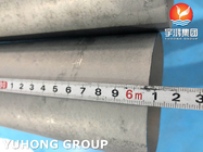 Pickled Solid Stainless Steel Pipe Duplex Steel  Seamless Tubes ASTM A789 S32205 High Performance Plain ends