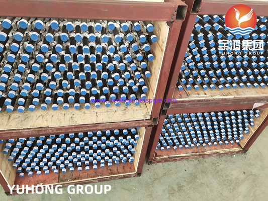 ASTM A179 AL Fin Carbon Steel Tube Extruded Finned Tube For Heat Exchanger