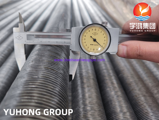 ASTM A179 AL Fin Embedded Finned Tube With G Type For Heat Exchanger