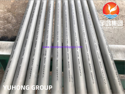 Nickel Seamless Tube ASME SB167 Alloy 600 Chemical Processing Aerospace