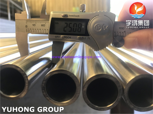 Bright Annealed Stainless Steel Seamless Tube  A269 TP316 TP316L / TP316Ti For Food Industry