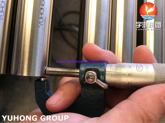 Bright Annealed Stainless Steel Seamless Tube  A269 TP316 TP316L / TP316Ti For Food Industry