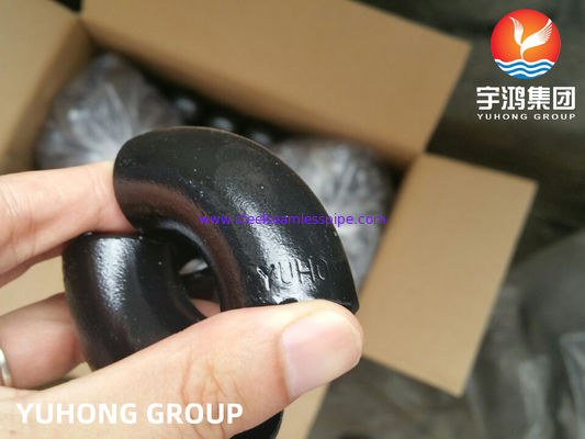 Black Oil Surface Carbon Steel Seamless fittings ASTM A234 WP9 WP11,Elbow,Tee,Cap ,Black Painting for Oil and Gas