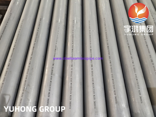 Stainless Steel Seamless Pipe ASTM A312 TP310S Oil Gas Chemical Heat Exchangers