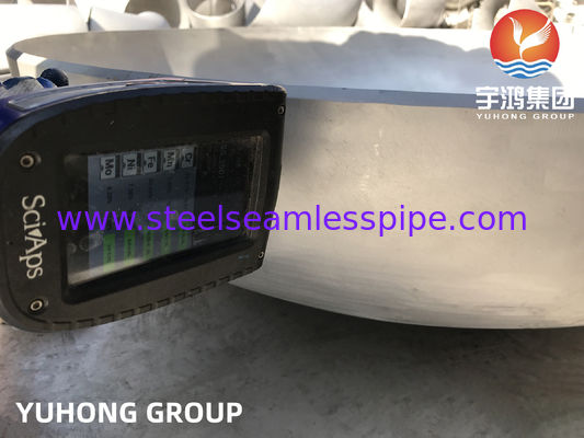 ASTM A815 S32750 / SAF 2507 Cap, Super Duplex Butt Weld Pipe Fitting For Offshore Oil And Gas Platforms