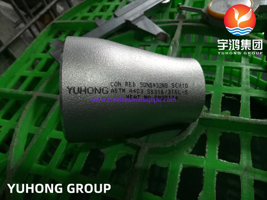 Stainless Steel Pipe Fitting ASTM A403 WP316 Reducer B16.9 for Nuclear Plants