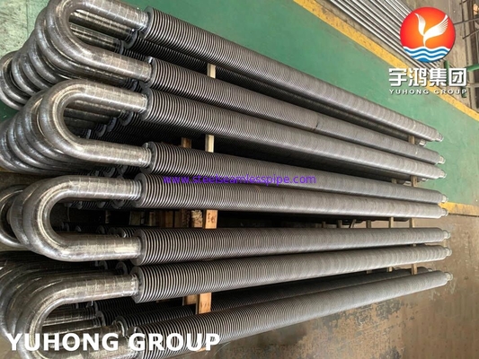 CARBON STEEL HFW U BEND FIN TUBE A106 GR.B SEAMLESS PIPE CS FIN