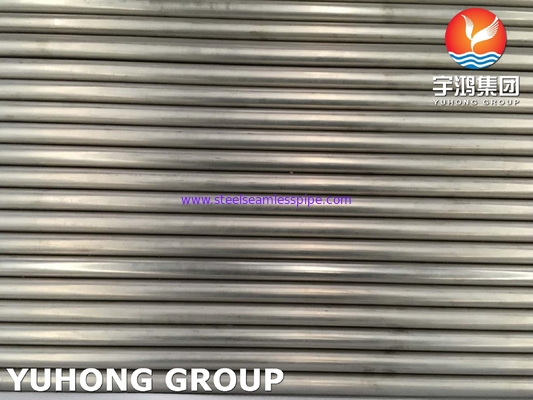 ASTM B338 Gr7 Seamless and Welded Titanium Alloy Tubes for Condenser Heat Exchanger