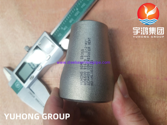 ASTM B366 Alloy 600  Concentric Reducer Stainless Steel Pipe Fitting B16.9 Heat Exchanger