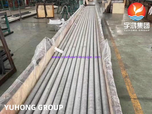 Extruded Fin Tube ASME SA249 TP304 Welded Tube with Aluminum Fins Finned Tube