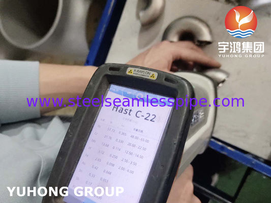 Hastelloy C22 / N06022 180° LR Elbow | ASTM B366 Nickel Alloy Butt Weld Fitting For Corrosive Service