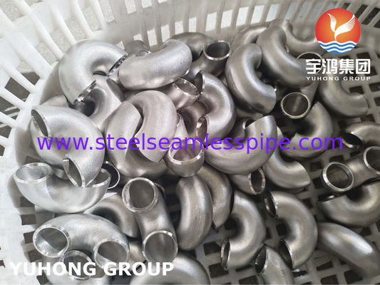 Hastelloy C22 / N06022 180° LR Elbow | ASTM B366 Nickel Alloy Butt Weld Fitting For Corrosive Service