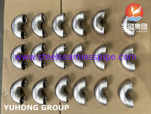 Hastelloy C22 / N06022 180° LR Elbow | ASTM B366 Nickel Alloy Butt Weld Fitting For Corrosive Service