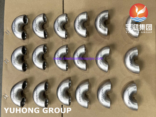 Stainless Steel Pipe Fittings 90 DEG LR SR Elbow B366 C22 ASTM B16.9