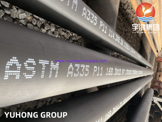 ALLOY STEEL SEAMLESS PIPES A335 P9 P91 P11 P22  10'' SCH20,6M LENGTH High Temperature Application for Boiler