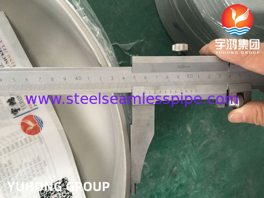 ASTM A403 WP304 Stainless Steel Pipe Cap Butt Weld Fitting ASME B16.9 Corrosion Resistant