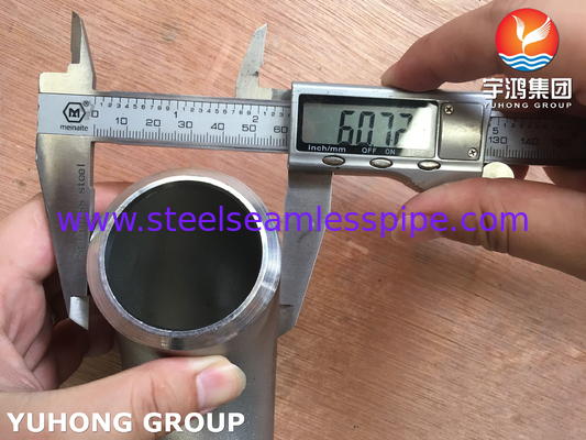 Stainless Steel Fittings ASME SB366 WP904L-S Butt Weld 90 Degree LR Elbow B16.9