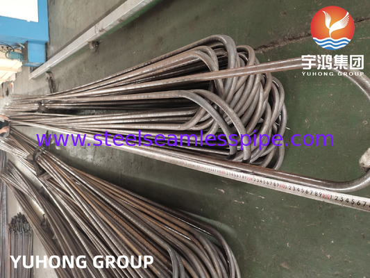 ASTM A179 / ASME SA179 Carbon Steel Seamless U Bend Tube Heat Exchanger Boiler Application