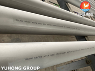 Stainless Steel Seamless Pipe ASTM A312 UNS S31254 Heat Exchanger Food Processing