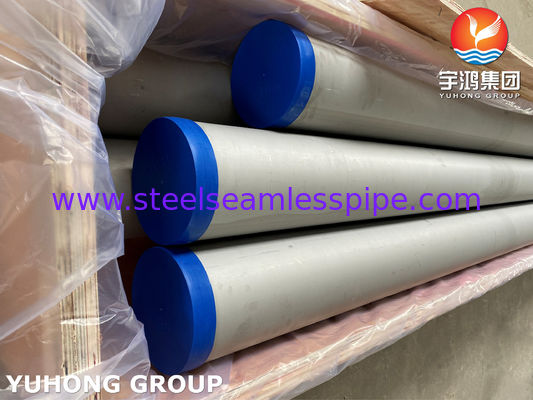 254 SMO Stainless Steel Seamless Pipe ASTM A312 UNS S31254 for Heat Exchanger and Chemical Industry
