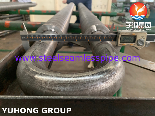 Carbon Steel HFW U Fin Tube  ASTM A106 Gr.B Heating Equipment Wear Resistance