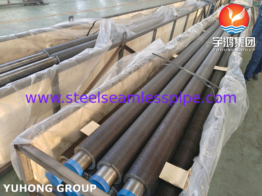 ASME SA106 GR.B Carbon Steel High Frequency Welding Fin Tube For Oil