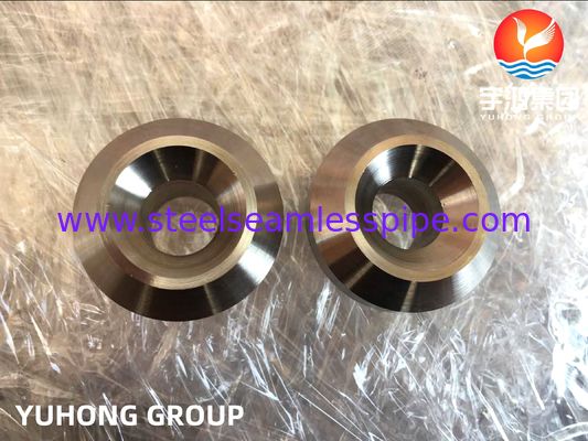 A182 F55 / S32760 Weldolet Super Duplex Forged Fitting, MSS SP-97 Branch Connection For Desalination Plants
