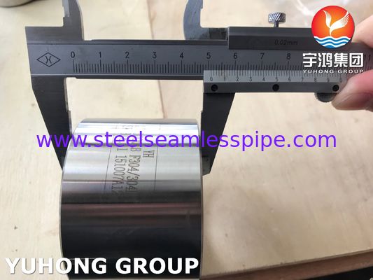 ASTM A182 F304 Forged Coupling ASME B16.11 Stainless Steel Pipe Fitting