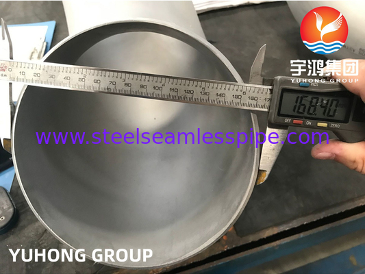 ASTM B366 Alloy AL6XN / UNS N08367 90 degree LR Elbow Buttweld Pipe Fitting