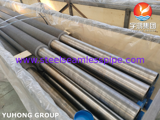 ASTM A106 Gr. B CS High Frequency Welded / HFW Fin Tube for Waste Heat Recovery