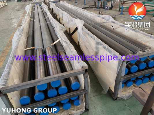 ASTM A106 Gr. B CS High Frequency Welded / HFW Fin Tube for Waste Heat Recovery