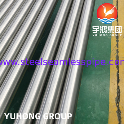 Titanium Alloy Seamless Pipes  ASTM B861 Grade 2 Heat Exchangers  Food Chemical Oil