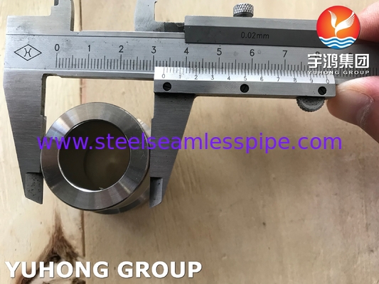 ASTM A182 F304 Insert, Socket Weld Fitting B16.11, In High-Pressure Piping Systems