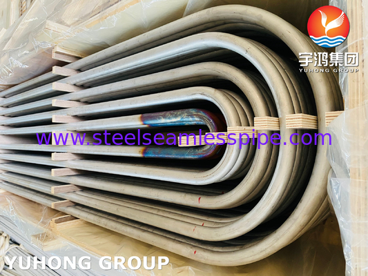 Boiler U Tube ASTM A213 TP304 / 304L SS Seamless U bend Tube