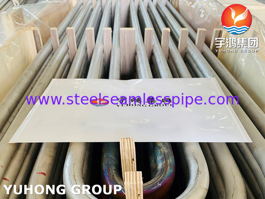 Boiler U Tube ASTM A213 TP304 / 304L SS Seamless U bend Tube