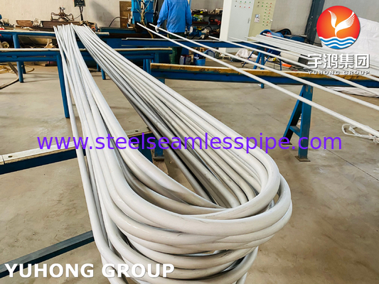 Boiler U Tube ASTM A213 TP304 / 304L SS Seamless U bend Tube