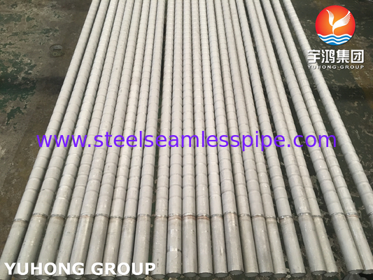 TP304, TP304L Stainless Steel Corrugated Fin Tubes For Heat Exchangers