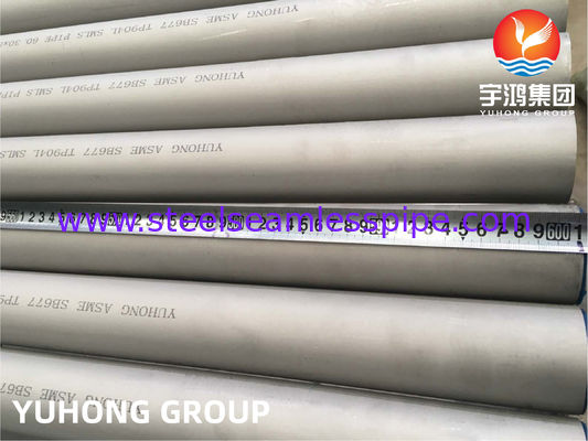 ASTM B677 TP904L UNS N08904 Stainless Steel Seamless Pipe