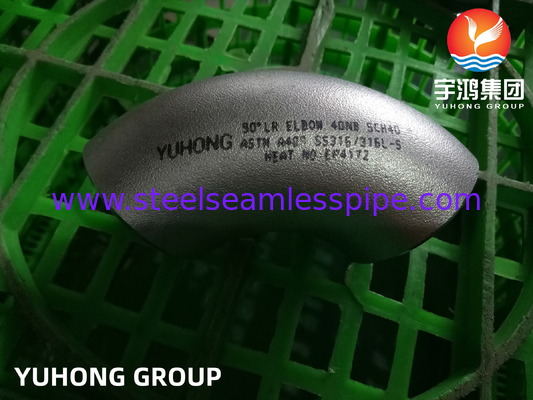 A403 WP304 WP304L WP316 Stainless Steel Seamless Pipe Fittings Elbow 45Deg 90Deg 180Deg 1/2&quot; NB - 48&quot; NB