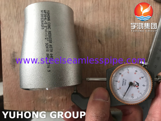 SS Pipe Fitting ASTM A403 WP304L S30403 Concentric Reducer B16.9