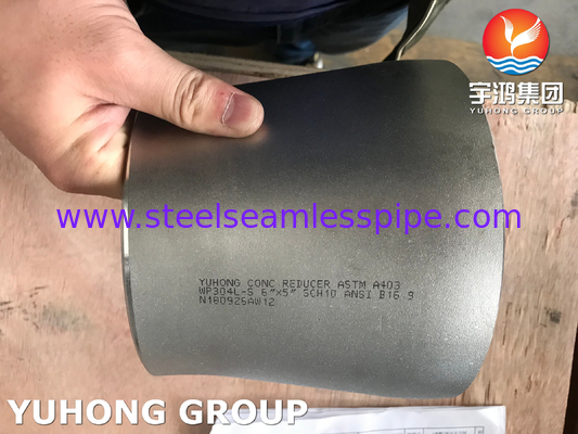 SS Pipe Fitting ASTM A403 WP304L S30403 Concentric Reducer B16.9